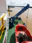 เรือขนส่งสัมภาระขึ้นฝั่งแบบมีถัง สำหรับขาย