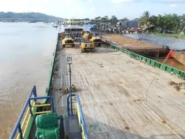 เรือขนส่งสัมภาระขึ้นฝั่งแบบมีถัง สำหรับขาย