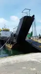 เรือขนส่งสัมภาระขึ้นฝั่งแบบมีถัง สำหรับขาย