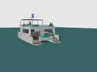 เรือสองลำ (Catamaran) สำหรับขาย