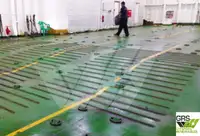 เรือขนส่งสัมภาระขึ้นฝั่งแบบมีถัง สำหรับขาย