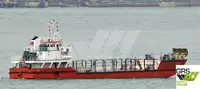 เรือขนส่งสัมภาระขึ้นฝั่งแบบมีถัง สำหรับขาย