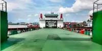 เรือขนส่งสัมภาระขึ้นฝั่งแบบมีถัง สำหรับขาย