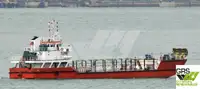 เรือขนส่งสัมภาระขึ้นฝั่งแบบมีถัง สำหรับขาย