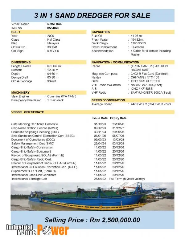 เรือขุด สำหรับขาย