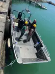 เรือขนส่งสัมภาระขึ้นฝั่งแบบมีถัง สำหรับขาย