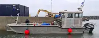 เรือขนส่งสัมภาระขึ้นฝั่งแบบมีถัง สำหรับขาย