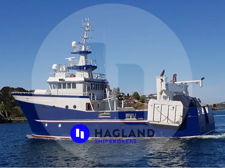 เรือลากอวนแบบ Beam Trawler สำหรับขาย