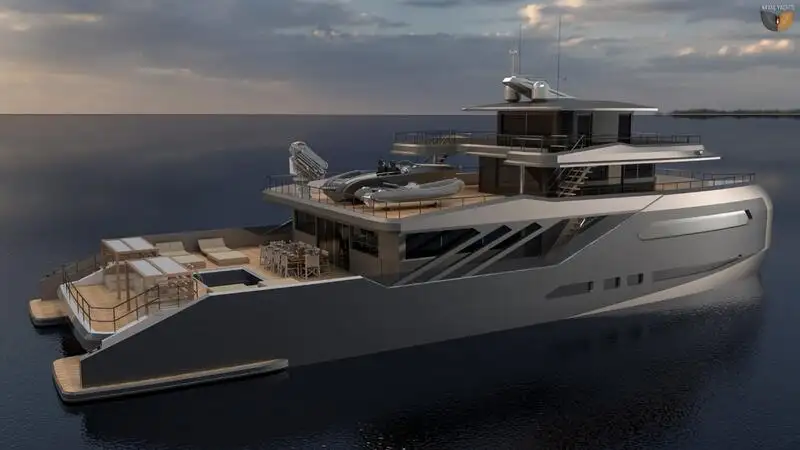 เรือสองลำ (Catamaran) สำหรับขาย