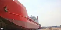เรือขนส่งสัมภาระขึ้นฝั่งแบบมีถัง สำหรับขาย
