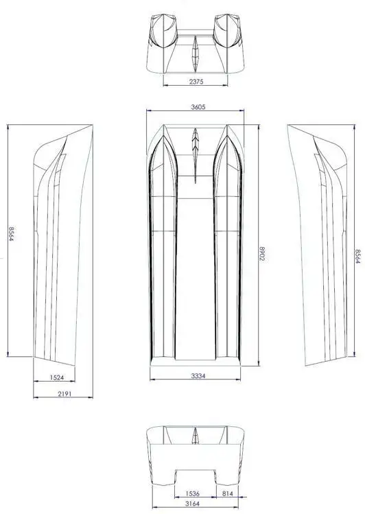 เรือสองลำ (Catamaran) สำหรับขาย