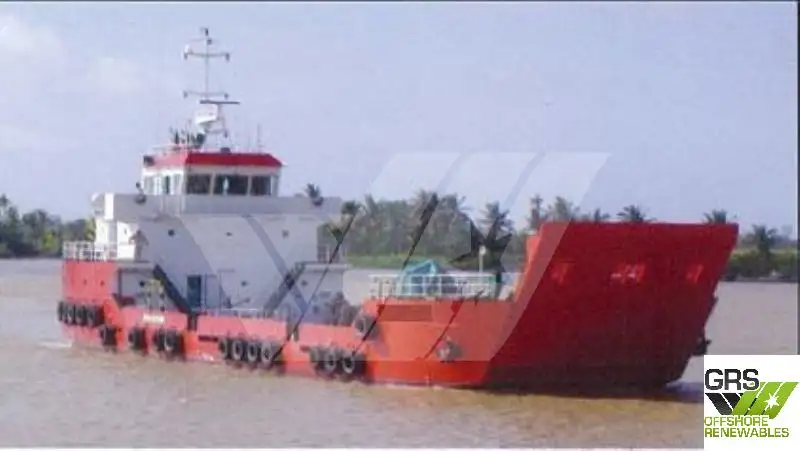 เรือขนส่งสัมภาระขึ้นฝั่งแบบมีถัง สำหรับขาย
