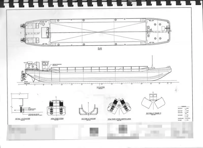 เรือบรรทุกสินค้า (Barge) สำหรับขาย