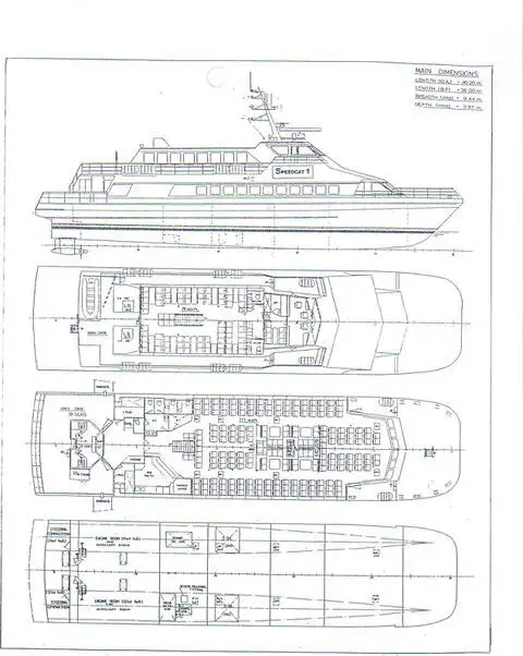 เรือสองลำ (Catamaran) สำหรับขาย