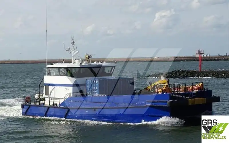 เรือบริการสำหรับฟาร์มกังหันลม สำหรับขาย