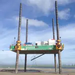 Jack-up drilling rig สำหรับขาย