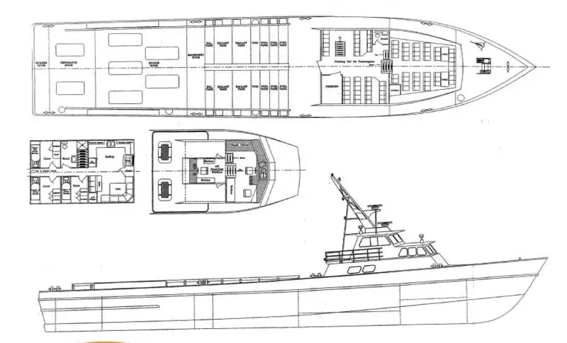 เรือสำหรับลูกเรือ สำหรับขาย