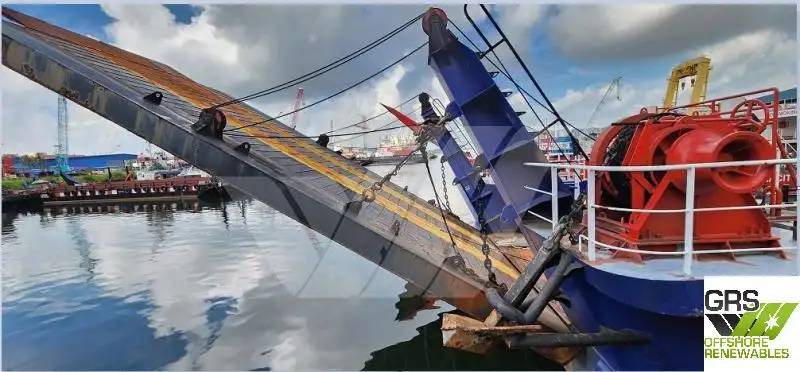 เรือขนส่งสัมภาระขึ้นฝั่งแบบมีถัง สำหรับขาย