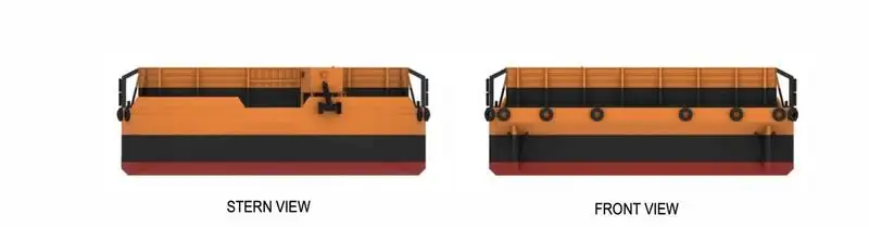 เรือบรรทุกสินค้า (Barge) สำหรับขาย