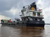 เรือขนส่งสัมภาระขึ้นฝั่งแบบมีถัง สำหรับขาย