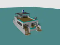 เรือสองลำ (Catamaran) สำหรับขาย