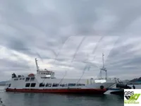 เรือขนส่งสัมภาระขึ้นฝั่งแบบมีถัง สำหรับขาย
